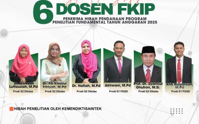 Enam Dosen FKIP UNUSA Lolos Pendanaan Hibah Program Penelitian Fundamental Tahun Anggaran 2025